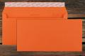 [18833.82] Briefhüllen C6/5 114x229 mm Haftklebend Orange 100 g/qm